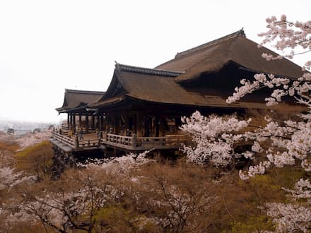 清水の舞台から「えいやっ」