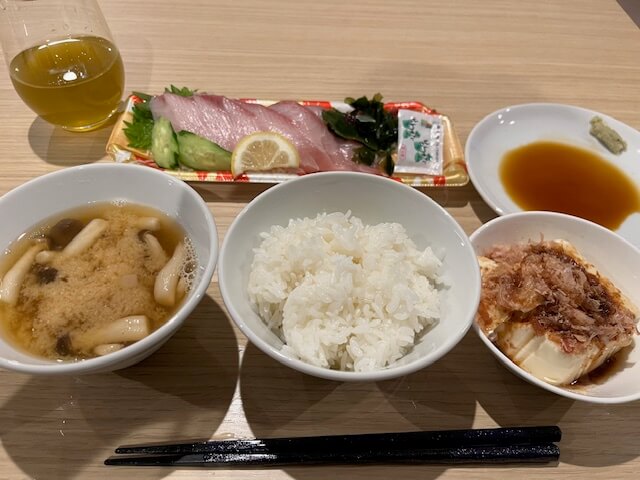 お刺身定食